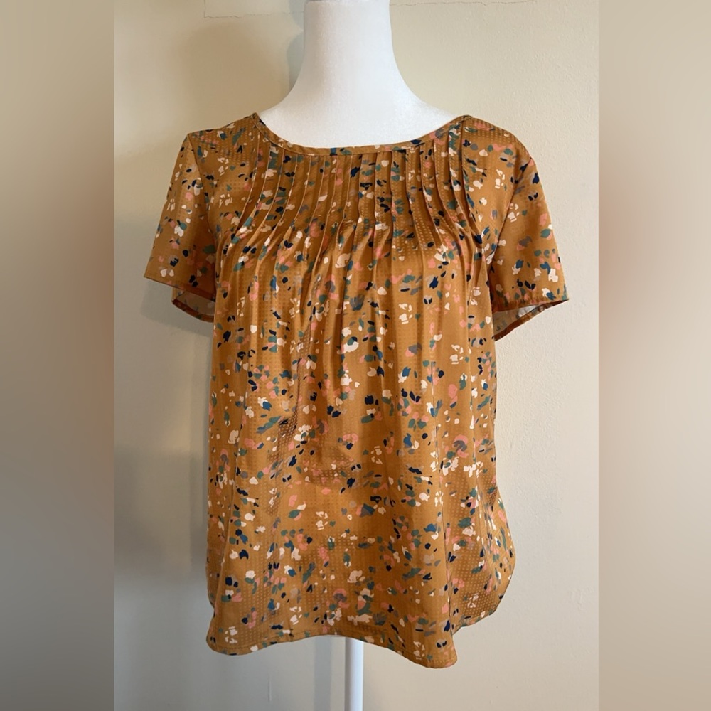 Mustard Color Blouse